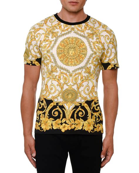 5xl versace shirts|Men's Designer Polos & Luxury T.